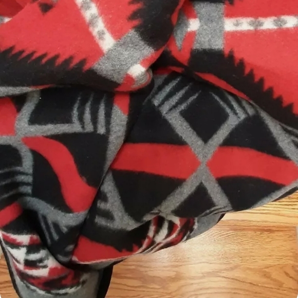 Ralph Lauren RARE West Village Wythe Navajo Queen Wool Blanket - Picture 3 of 11
